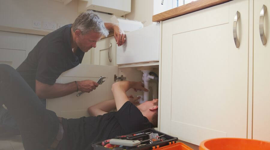 Professional burst pipe repair services in Prairie View, KS